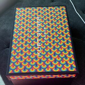 Kurt Geiger Multicolor Rainbow Scallop Box